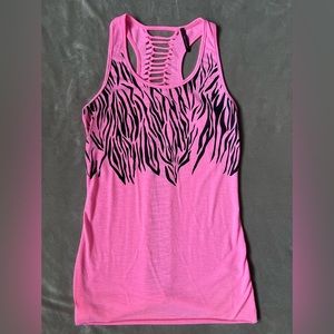 Fun Miss Royal T racerback tank top - Large